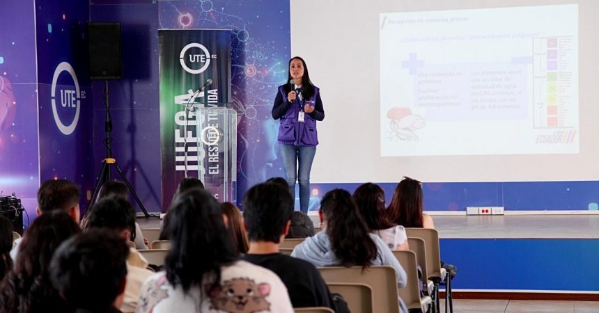 CAPACITACIÓN SOBRE MANIPULACIÓN DE ALIMENTOS EN LA UTE: PRÁCTICAS SALUDABLES