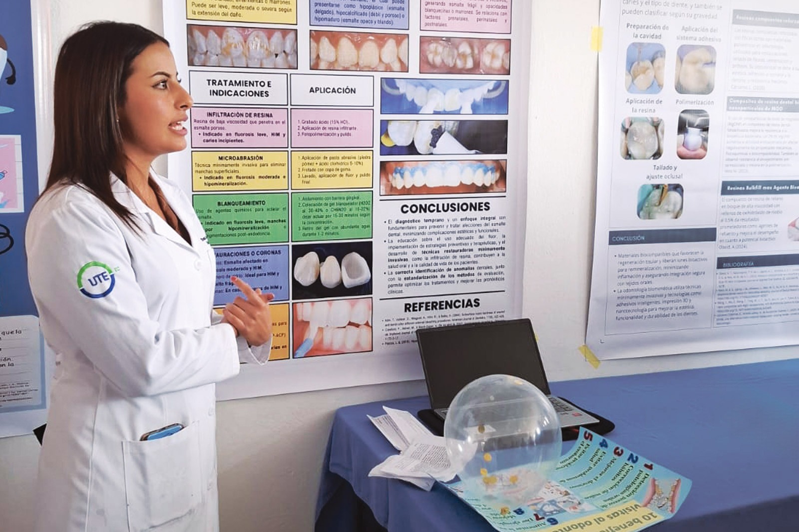 Exhibición científica odontología – UTE