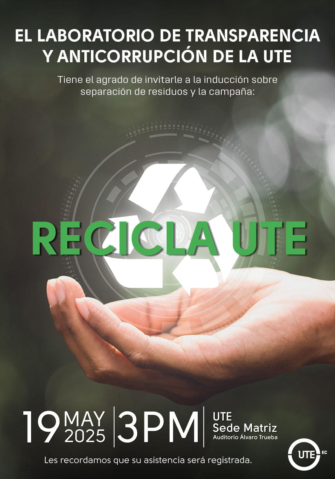 campaña-recicla-ute-evento