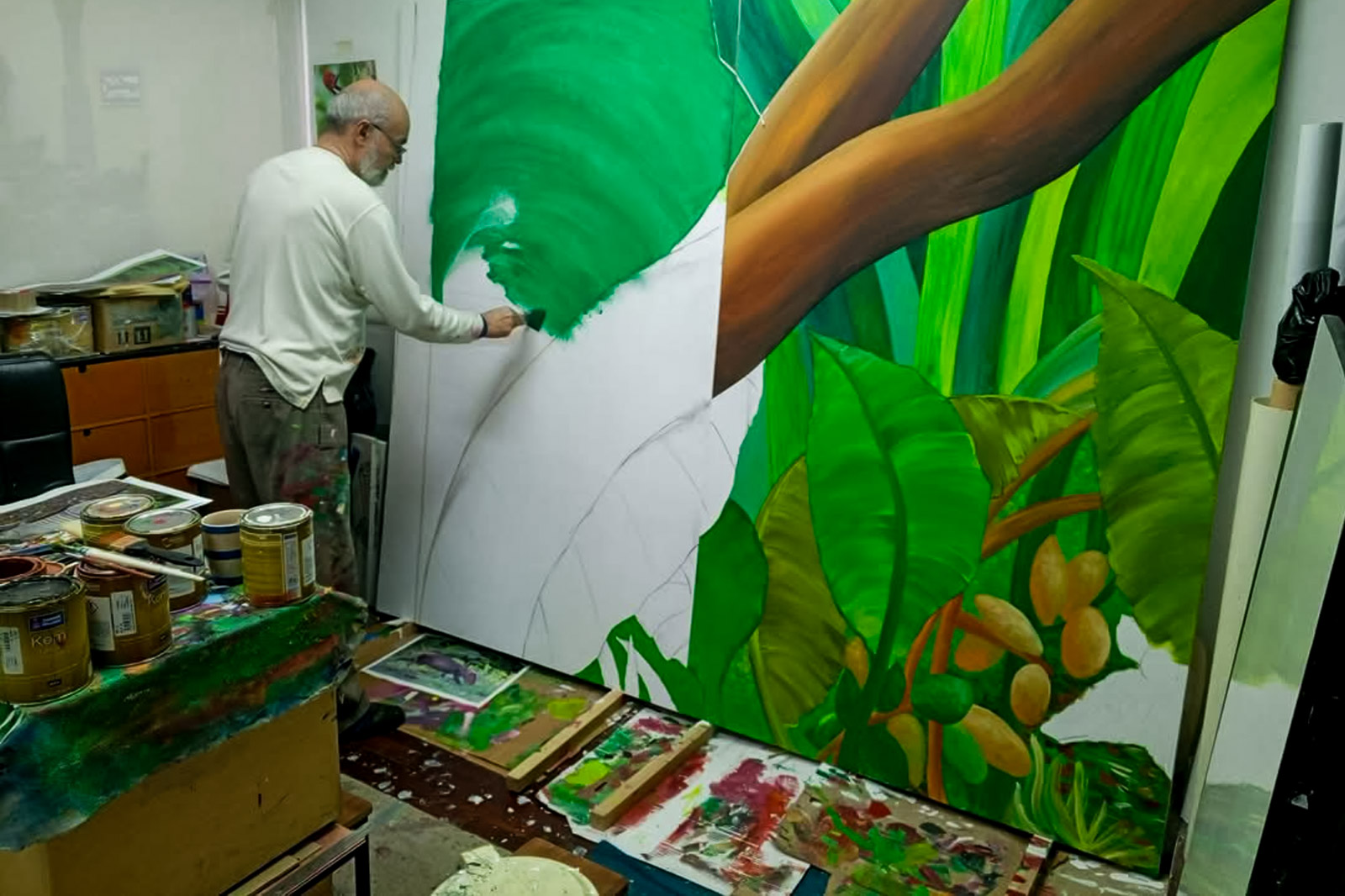 Murales de Luis Saavedra
