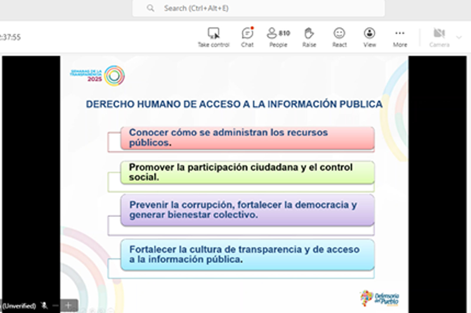 transparencia y rendición de cuentas defensoria - UTW
