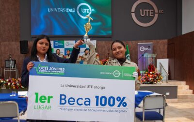 Becas UTE concurso intercolegial Voces Jóvenes contra la Corrupción
